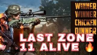 11 Alive in last Zone  | 300+ IQ | CROOKS Esports | PUBG MOBILE