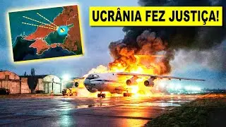 Ucr&acirc;nia DESTR&Oacute;I avi&atilde;o secreto a LASER A-60 da R&uacute;ssia!