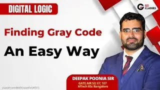 Finding Gray Code - An Easy Alternate Way | Gray Codes | Digital Logic