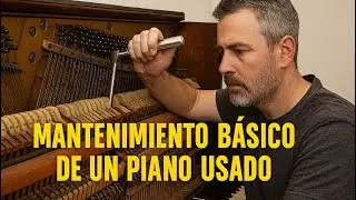 Mantenimiento básico de un piano usado