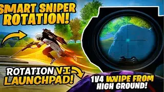 Sniper Rotation Trick in Free Fire Tournament 🔥 | Launchpad OP Clutch!