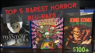 Top 5 Rarest Horror Blu-Rays | I Own! | Arrow, Scream Factory, etc!