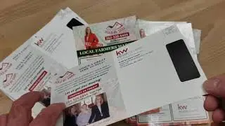 Postcard with Magnet Strip