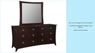 LexMod Elizabeth Dresser and Mirror