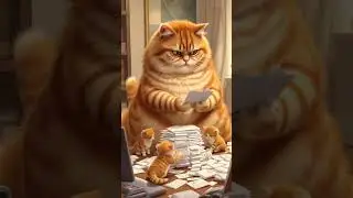 Save money Save future #animation #ai #animals #cat #trending