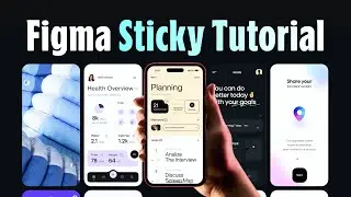 Hướng Dẫn Figma: Tạo Prototype Sticky Website - Figma Tutorial