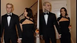 Travis Barker Tells Kourtney Kardashian It's 'Our Turn Next' as They Attend Simon Huck's Wedding
