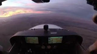 2018/1 NVFR C172 LHFM - LOAV, Turbulence