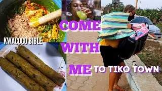 MY LIFE UNSCRIPTED|| COME WITH ME TO TIKO CAMEROON|| How To Make Kwacoco Bible