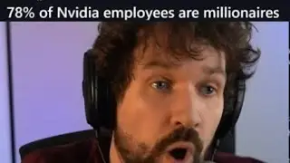 Destiny Reacts To INSANE Percentage Of Millionaire NVIDIA Employees