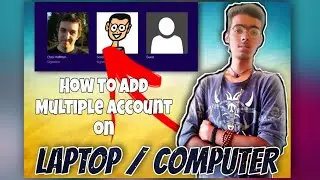 🤔How to add Multiple Account On DESKTOP/COMPUTER ! Microsoft Account! #kinegyan #techshortz ⚡