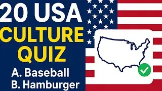 20 USA Culture Quiz Questions | American Culture General Knowledge | MCQs With Answers