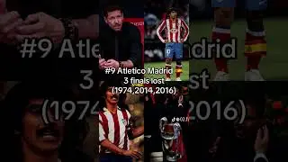 Top 10 Teams That Lost Multiple Champions League Finals 😱⚽ | UCL Heartbreaks