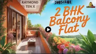 Raymond Ten X Thane West 2 BHK Balcony Flat on Rent | Luxury Housing 🏡🏠