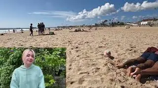 BEST Beach In Barcelona | Spain | Barceloneta 4K 2023 Walking Tour beach walk
