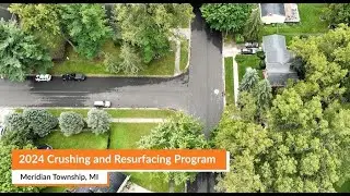 Construction Updates - Meridian Twp Road Program 2024