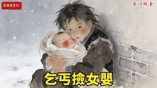 小乞丐在雪地裏撿到個小的嬰兒，用體溫和乞討來的米湯養活她。十年後，女孩被親生父母——微服的帝後認出，她死死拉著小乞丐滿是凍瘡的手#故事頻道 #民間故事#有聲書 #睡前故事#中國文化#故事分享