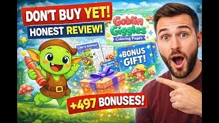 Goblin Giggles Coloring Pages Review 2026 | Honest Review + $497 Bonus