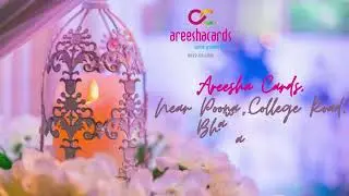 Customized Muslim Wedding Invitation Cards & Videos