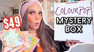 $49 COLOURPOP MYSTERY BOX WHATTT!!