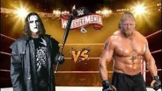 Sting vs Brock Lesnar | Dream Match | Full Fight Highlights