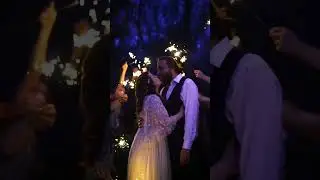 Sparklers never get old ✨💕 #fyp #shorts #foryoupage #video #videography #photography #wedding