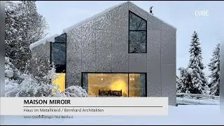 Wohnhaus mit Metallfassade, das zu fast 84 Prozent recycelbar ist