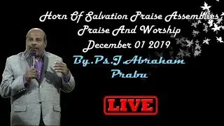 Sunday Service||Worship||01-12-2019||LIVE||By.Ps.Abraham Prabu||HOSP Assemblies
