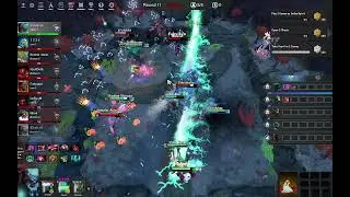 Dota 2. Custom game of Atomic War on Lord - Spirit Breaker (2 hero vs 5 hero in late game) #3