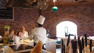 Lorenzo Guardino в кулинарной студии Culinaryon