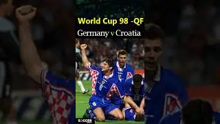 Croatia v Germany 3-0 | World Cup 98 | Croatia crushed the European champion Germany in quarterfinal