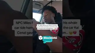 npc miles morales sat in silence his whole car ride home as he had to t return the car Kai Cenat