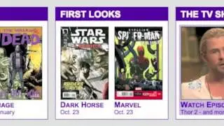 Comics Continuum TV series website promo