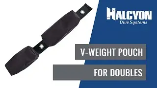 V-Weight Pouch for Doubles | Halcyon Dive Systems