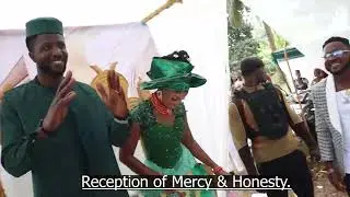 Traditional marriage ceremony between Honesty and Mercy