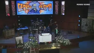 Memorial service honors George Floyd's life, after his death sparked a national movement