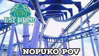 NoPuko Air Coaster POV | Lost Island | Vekoma SLC | Rollercoaster