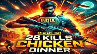 28 Kill Chicken Dinner | BGMI Gameplay Domination