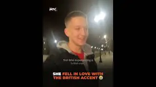 First time experiencing a British man
