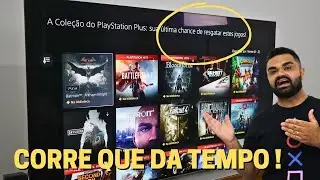 &Uacute;LTIMA CHANCE PARA RESGATAR JOGOS PLAYSTATION PLUS COLLECTION !