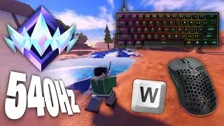Tropical Royale Satisfying Keyboard ASMR 😴 Solo W-Key Ranked Gameplay 🏆 360 FPS 4K