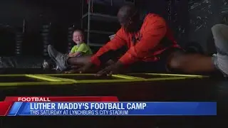 Former Virginia Tech Hokie Luther Maddy to hold his football camp in Lynchburg