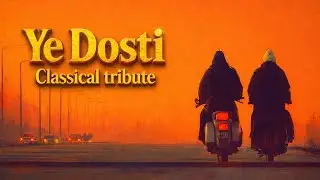 Yeh Dosti Hum Nahi Todenge - Indian Classical Instrumental | Sholay Epic Cover