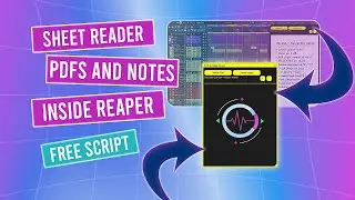 View PDFs & Images in REAPER!  Sheet Reader (v2.0 Update in Description)