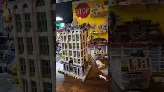 Увеличил размер своего банка из кубиков Lego #lego #bank #moc