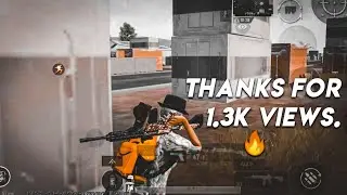How to make thumbnail like ogGOD (OG PUBG MOBILE) 🖤 | Thanks For 1.3k Views🔥 | BGMI THUMBNAIL