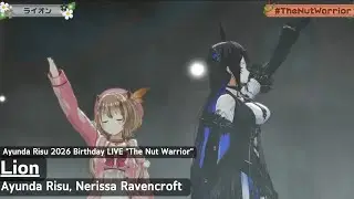 [3D] Ayunda Risu, Nerissa Ravencroft ♬ライオン (Lion) - May&rsquo;n Ft. Nakajima Megumi