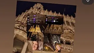 Na żywo Barcelona nocą #1