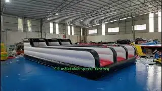 Customize Inflatable Bungee Run Kids Outdoor Interactive Sport Games Inflatable Obstacle Course