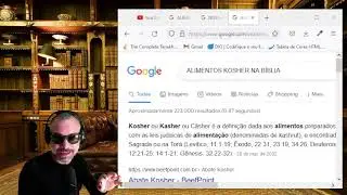 ALIMENTA&Ccedil;&Atilde;O KOSHER - DIETA KASHER - KASHURUT